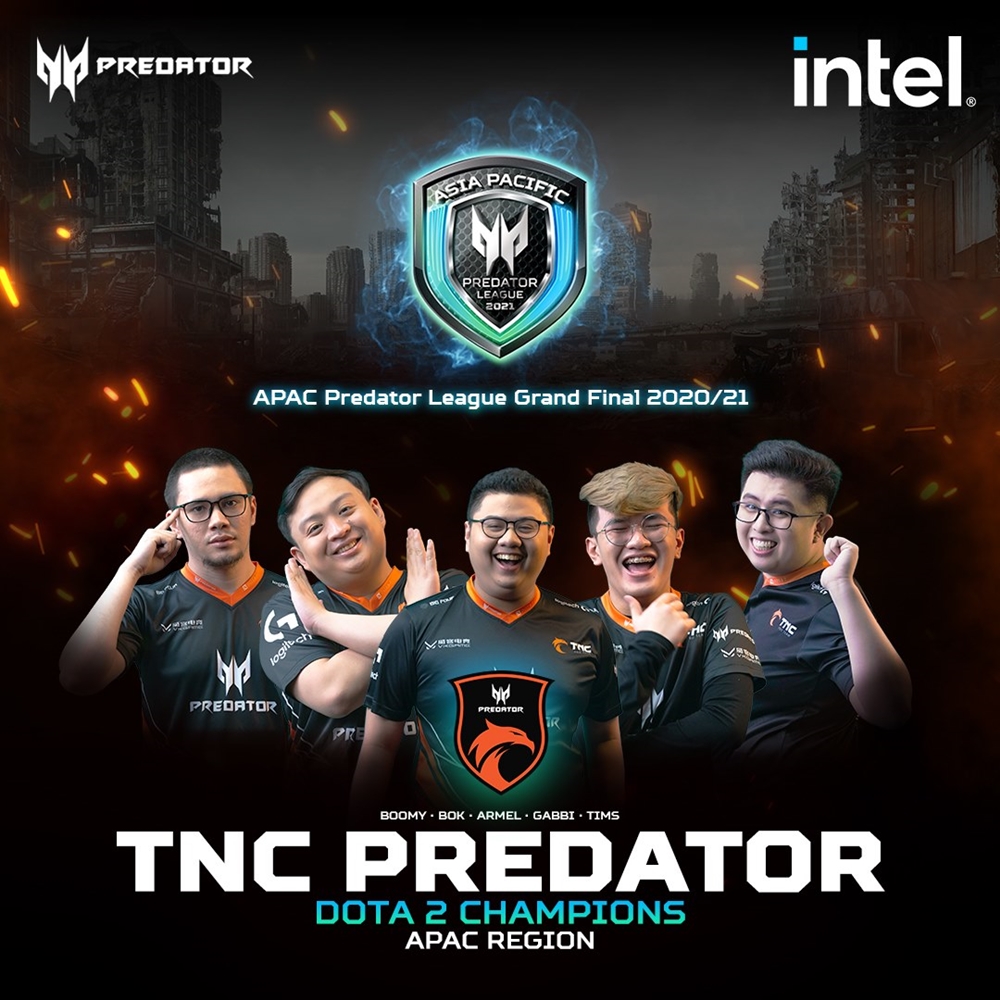 predator league dota 2 winners