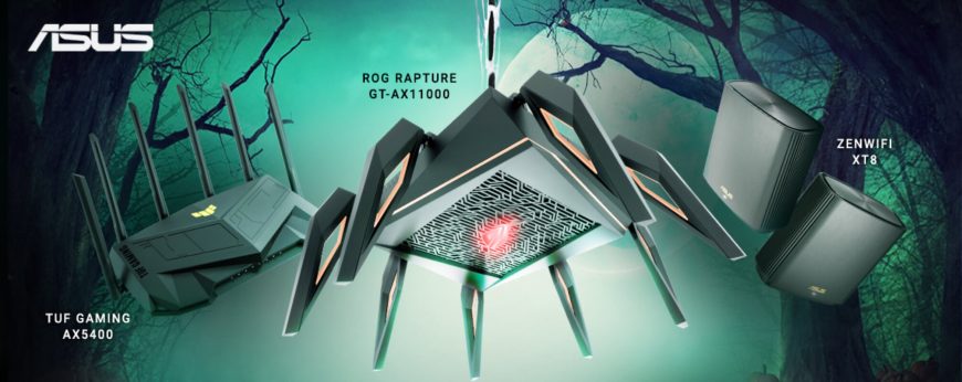 asus router Halloween promo