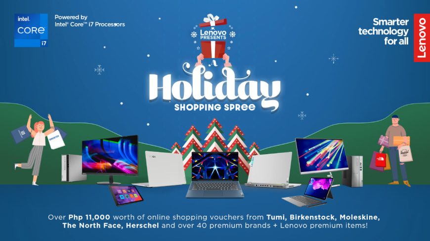 lenovo holiday shopping spree