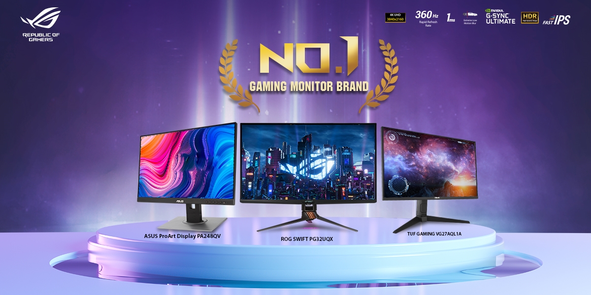 ASUS Retains No. 1 Monitor Brand In Lazada For 2nd Year | OMGLuie.com