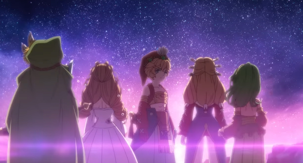 legend of mana teardrop crystal anime team opening
