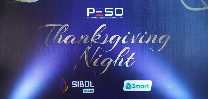 Philippine Esports Organization Thanksgiving Event
