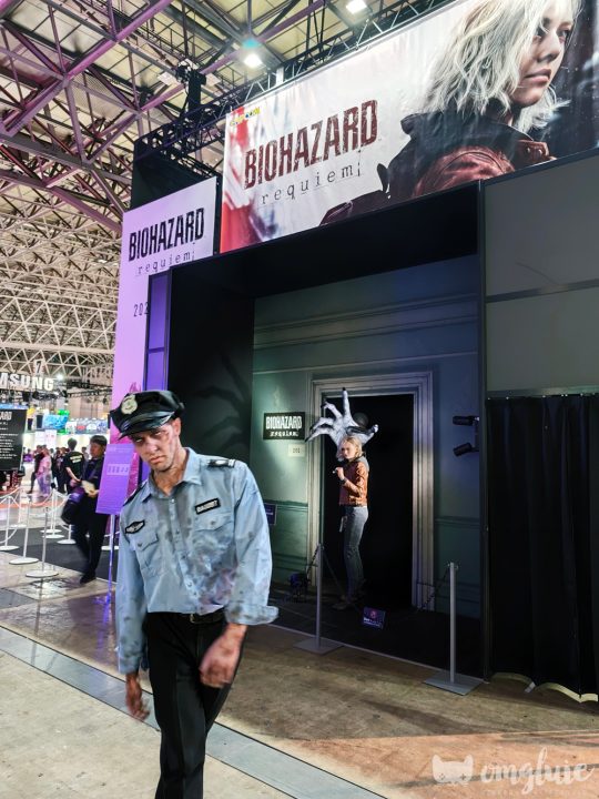 Capcom Booth Tokyo Game Show 2025 Resident Evil Requiem Zombie