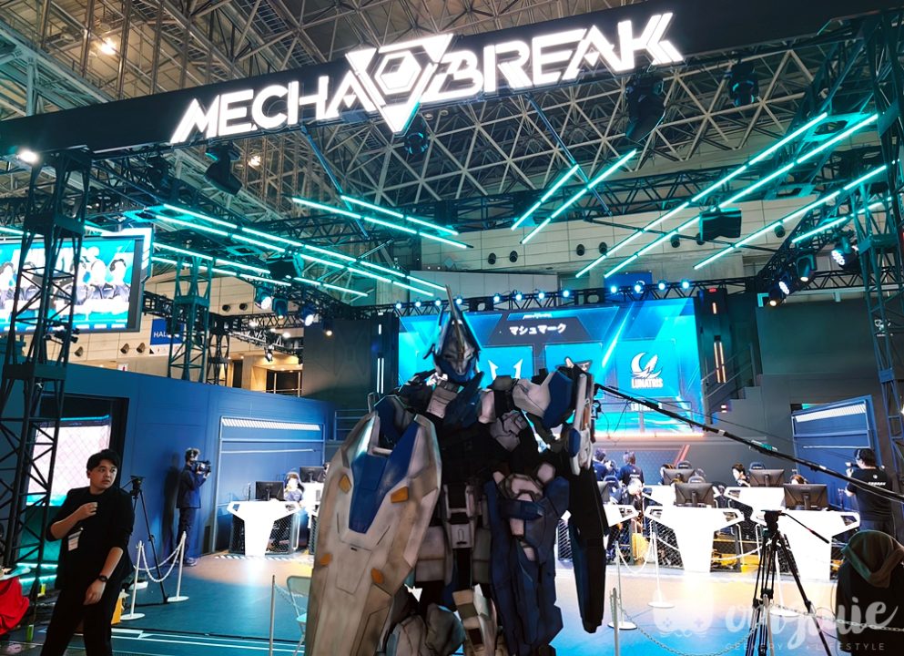 Mecha Break Tokyo Game Show 2025 Booth Mecha