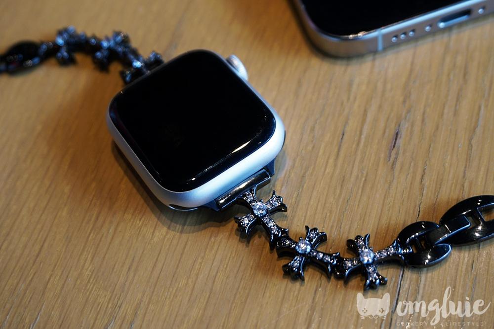 WHIMVOY Review Apple Watch Sparkling Cross Watch Band