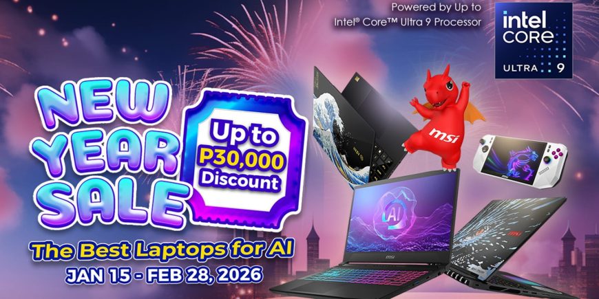 MSI New Year Sale 2026 Philippines Price