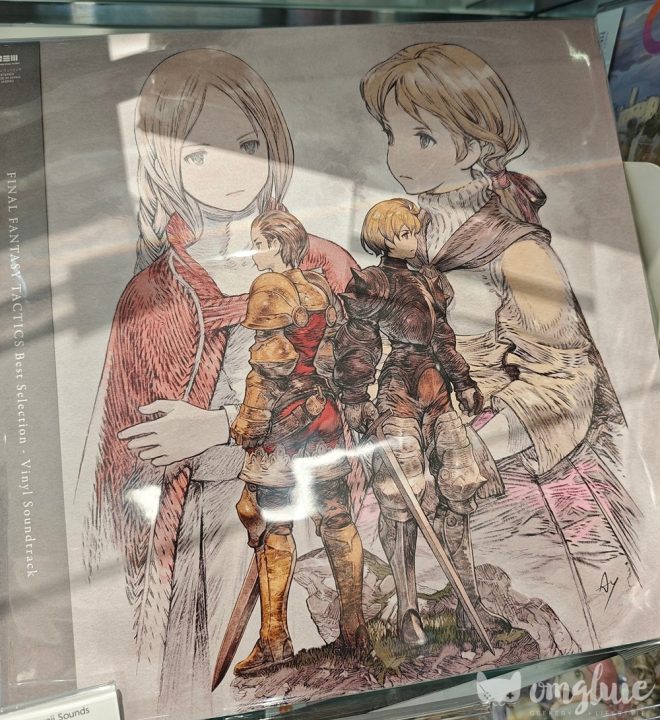 Square Enix Garden Shibuya Japan Final Fantasy Tactics Vinyl OST