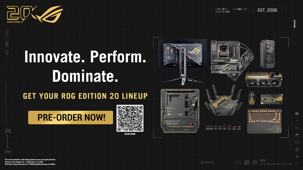 ROG Edition 20 Preorder Details