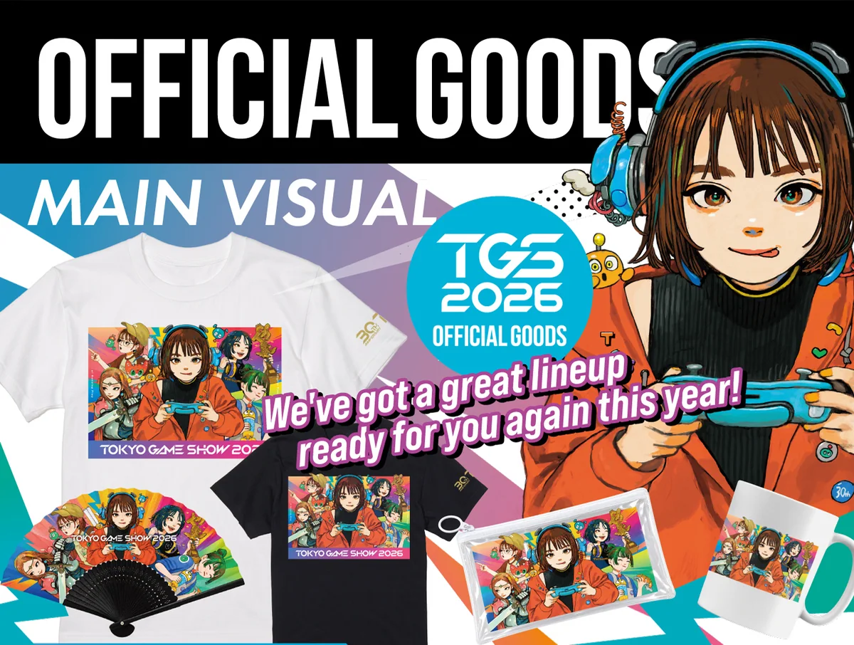 Tokyo Game Show 2026 Official Goods Merchandise