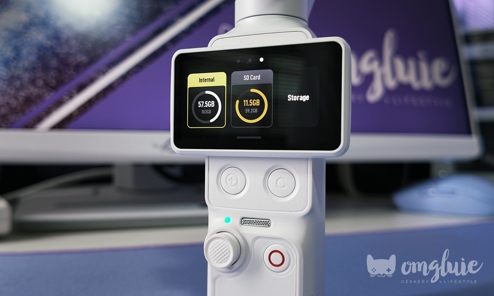 DJI Osmo Pocket 4P Pearl White Internal Storage