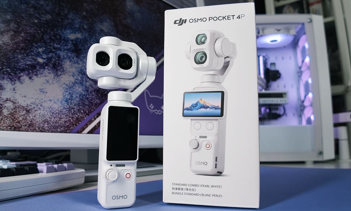 DJI Osmo Pocket 4P Pearl White Launch Philippines