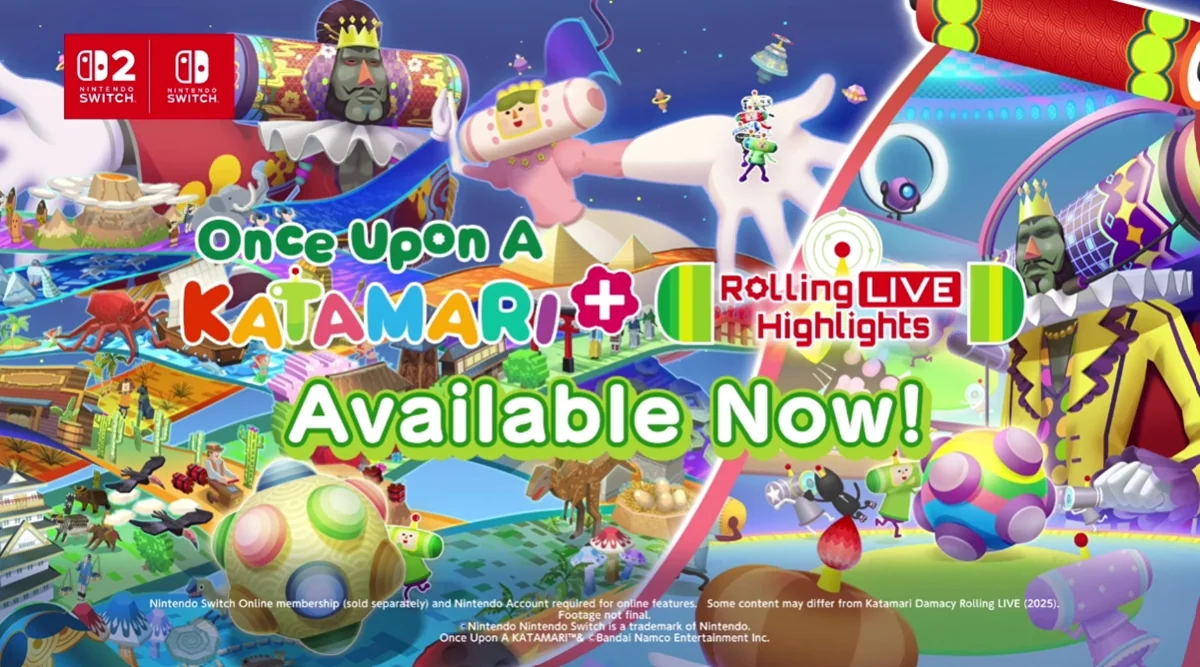 Once Upon a Katamari Switch 2 DLC