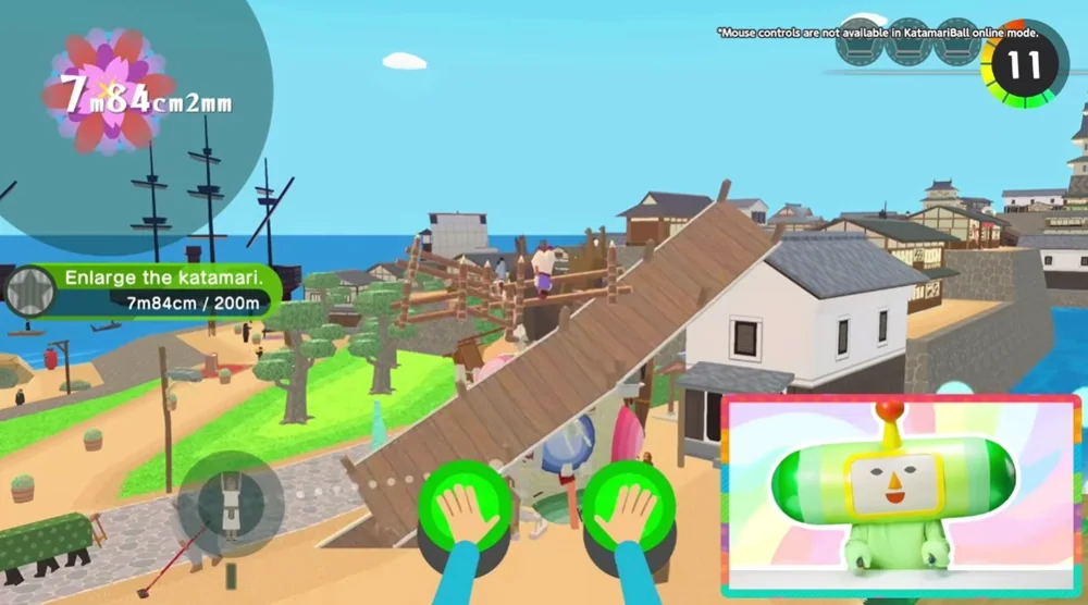 Once Upon a Katamari Switch 2 Mouse Controls