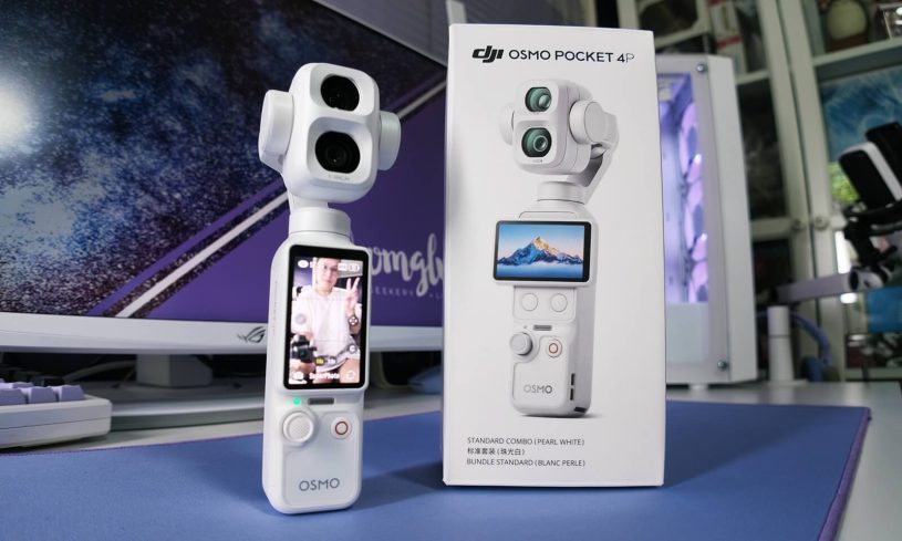 Osmo Pocket 4P Pearl White Review OMGluie