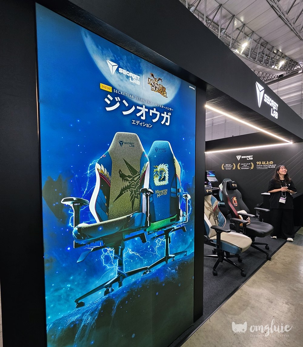 Secretlab Monster Hunter Tokyo Game Show 2026 Booth