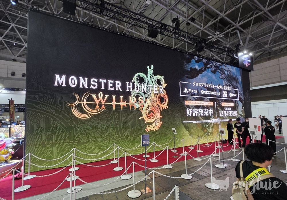 Tokyo Game Show 2026 Capcom Booth MH Wilds Screen