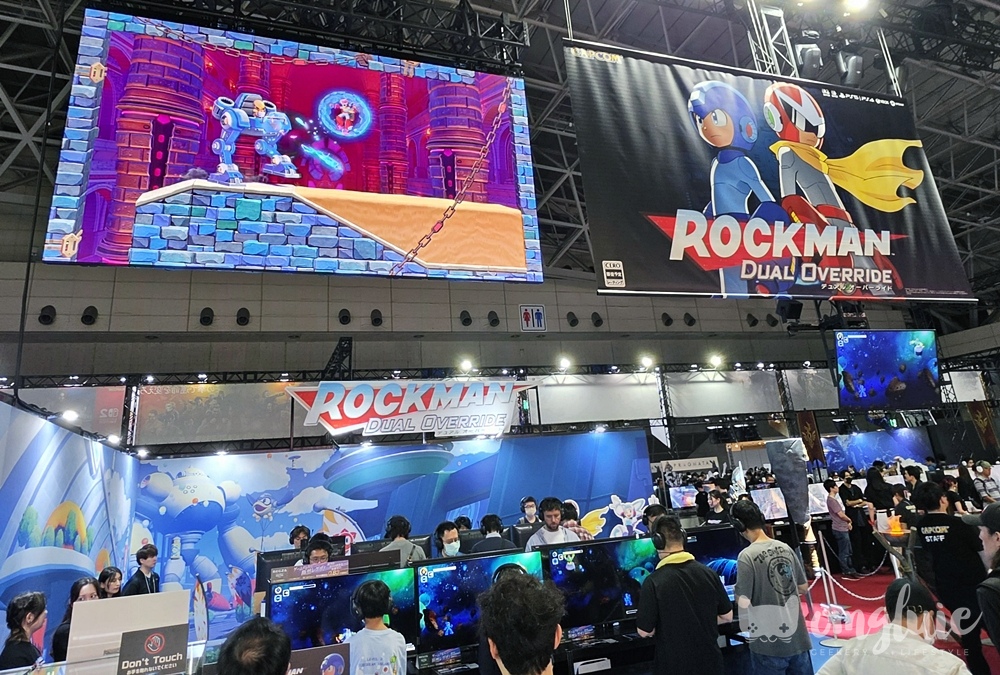 Tokyo Game Show 2026 Capcom Booth Rockman Dual Override Demo