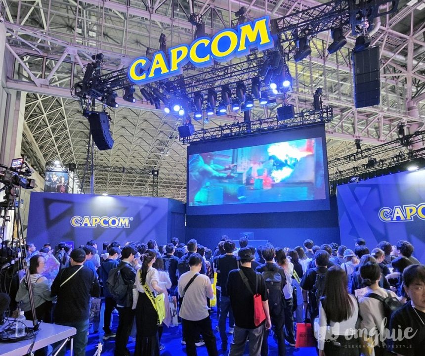Tokyo Game Show 2026 Capcom Booth Stage Area